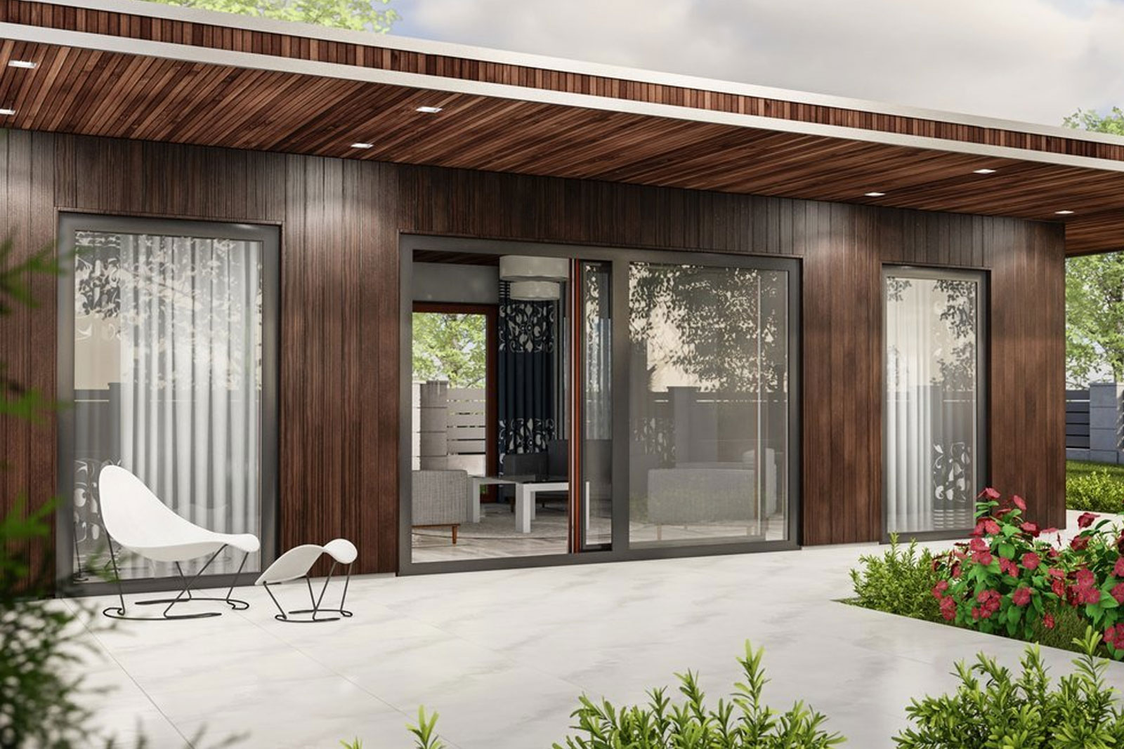 Drutex Fenster Holz Aluminium
